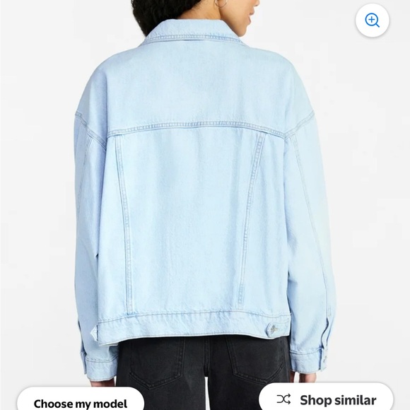 Light Blue Jean Jacket - Picture 4 of 4